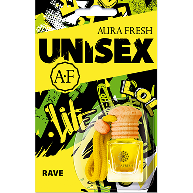 Автопарфюм AURA FRESH UNISEX Rave купить в интернет-магазине «Мир Чехлов»
